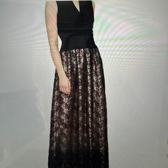 S.L. Fashions Dresses & Skirts - S.L. Fashions Formal Dressy Evening Gown Maxi Dress Lace Skirt Women's Size 14W